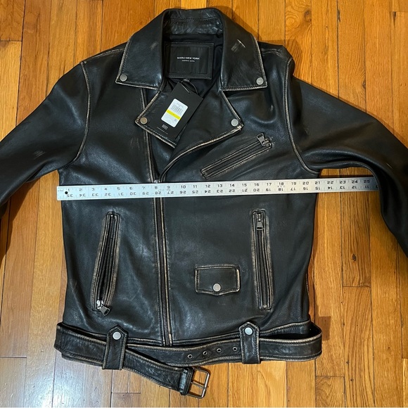 Wilsons Leather Moto Jacket (Medium) - Picture 7 of 8